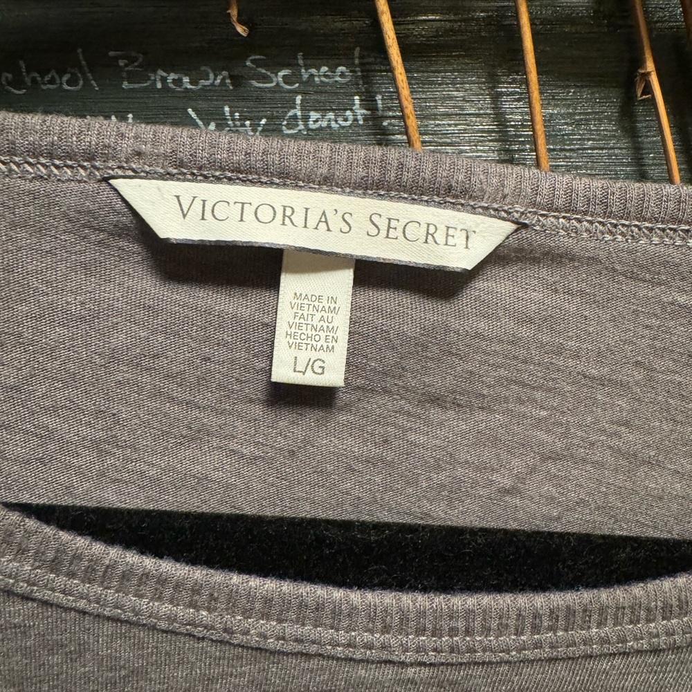 2 for $18!! Barely worn Victorias Secret long sleeve cotton shirts